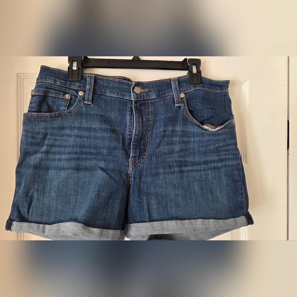 Levi Denim Blue Women's Shorts